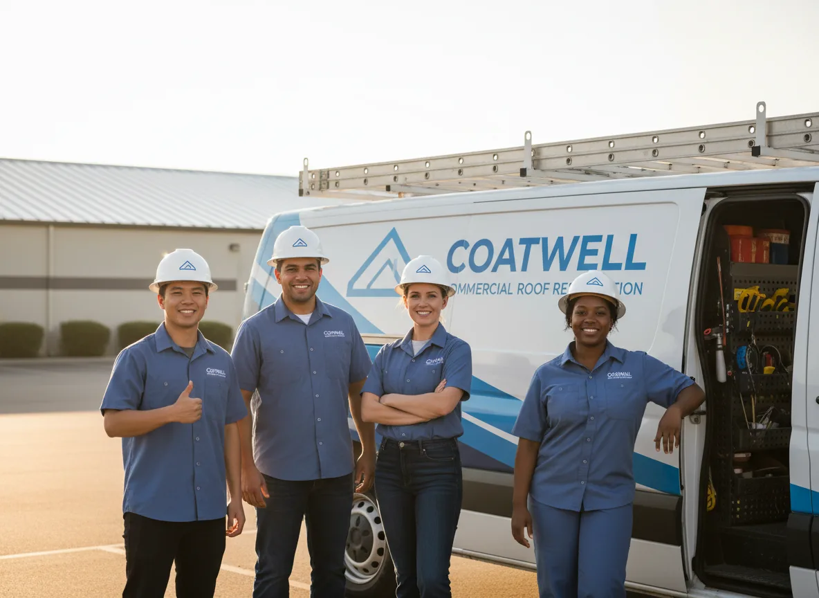 Commercial roof coating company in Clark, PA